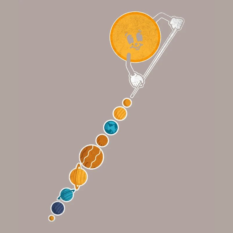 Solar System Planets Space Funny