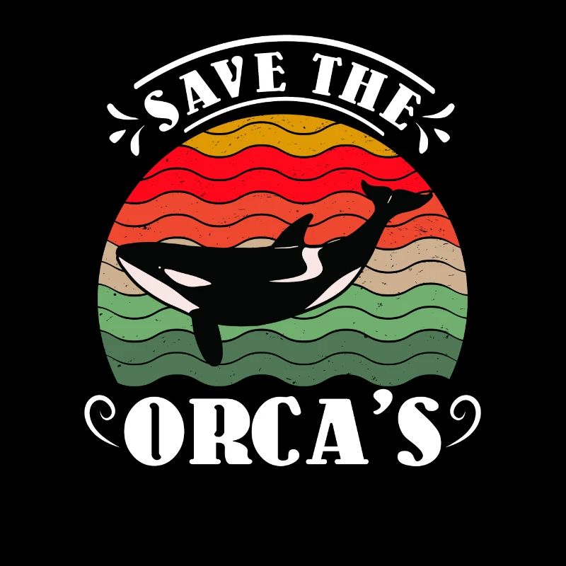 Save the Whales Orca Whale Conservation Environment