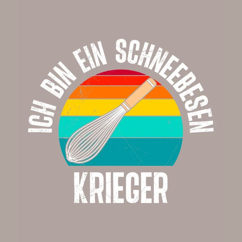 Backfans Ich bin ein Schneebesen Krieger Backen