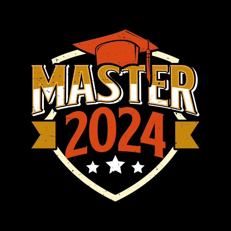 Master 2024 Masterabschluss Bestanden Party