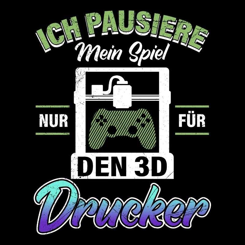 3D Printing Fan Pause my game only for the 3D