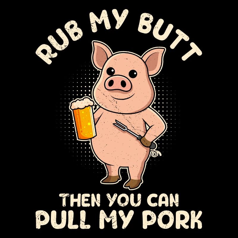 Meat Eater RUB MY BUTT Then PULL MY PORK