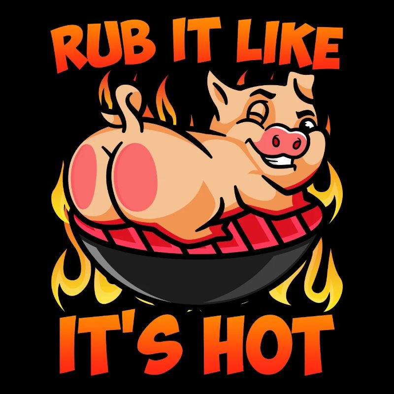 Fleischliebhaber RUB IT LIKE IT'S HOT Fleisch Fan