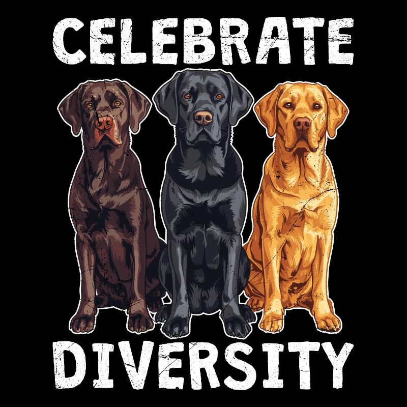 Labrador CÉLÉBRONS LA DIVERSITÉ Propriétaire du Labrador