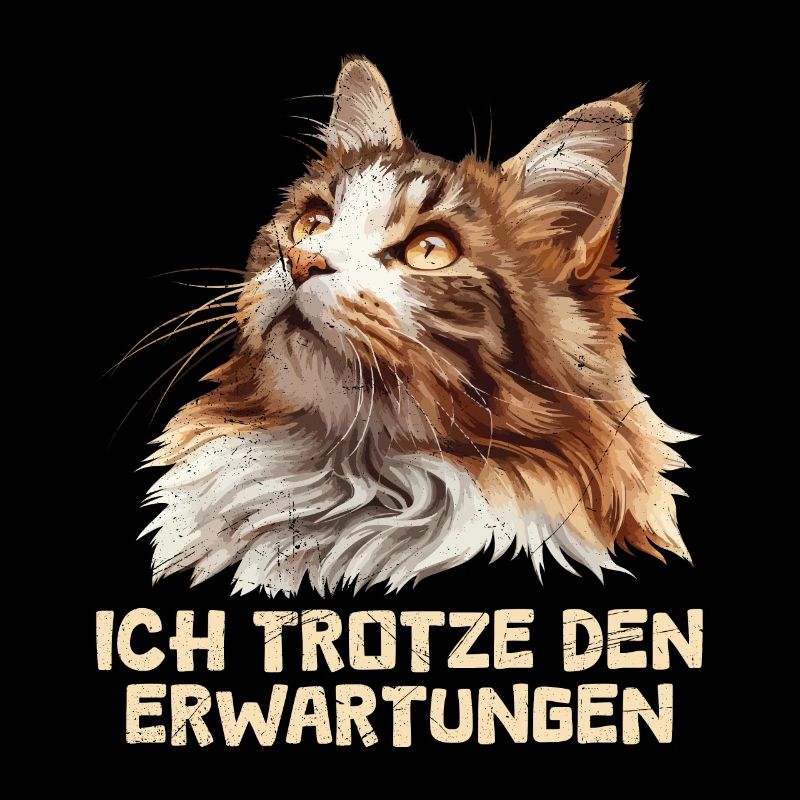 Maine Coon I DEFY EXPECTATIONS Funny