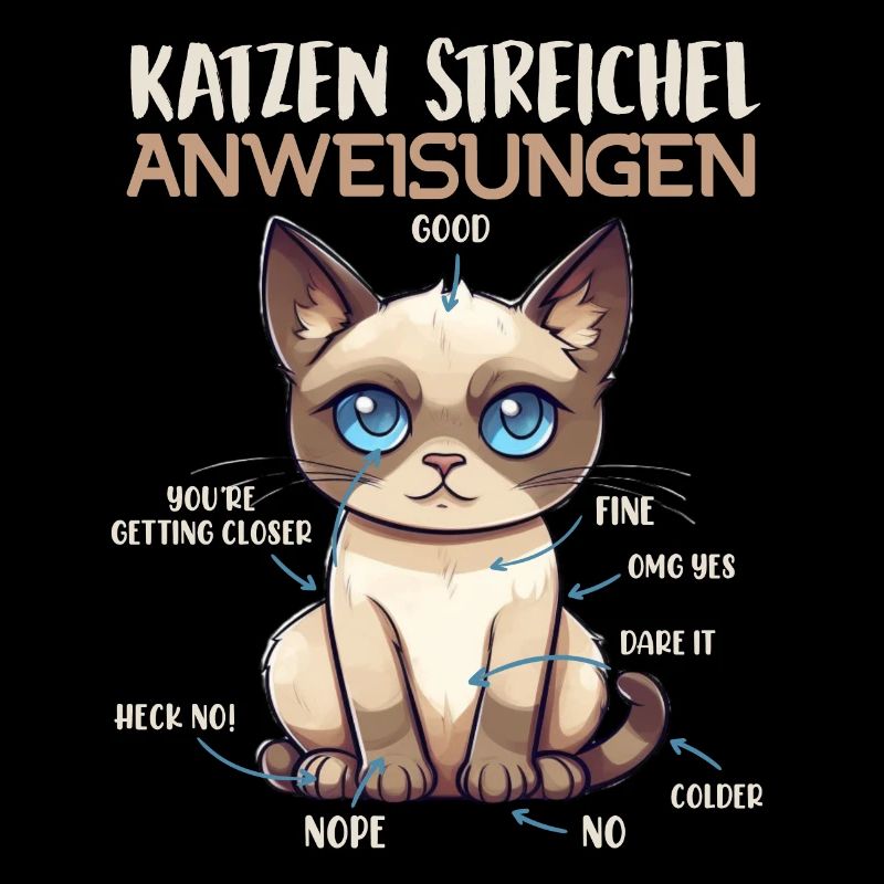 Siamese Cats PETTING INSTRUCTIONS Fun