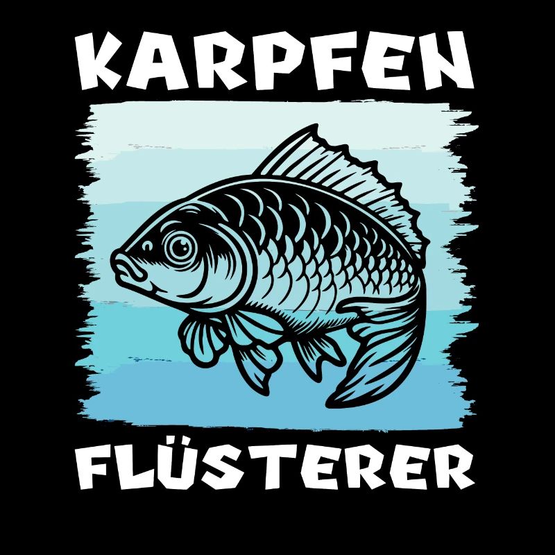 KARPFEN FLÜSTERER Lustiges Angler Geburtstags