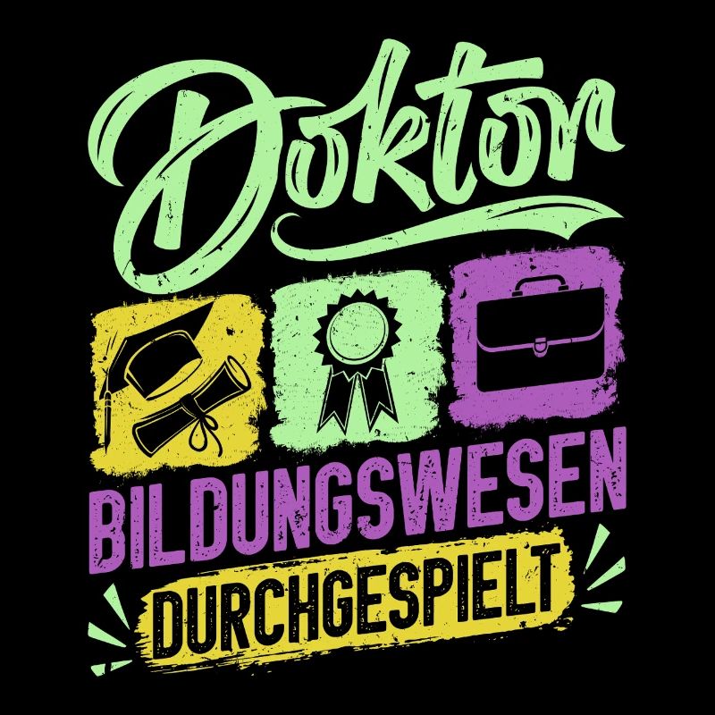 Doktortitel DOKTOR BILDUNGSWESEN DURCHGESPIELT