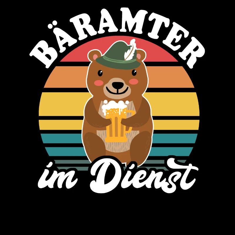 Beamter Bär Bier Bären Biersprüche Biertrinker