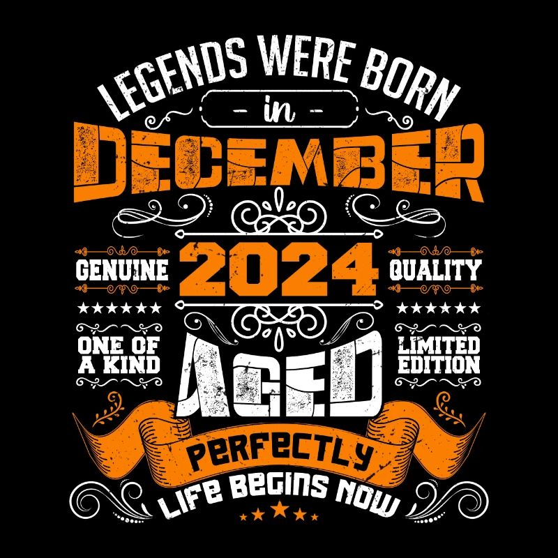 Legenden wurden im Dezember 2024 geboren | Geschenk