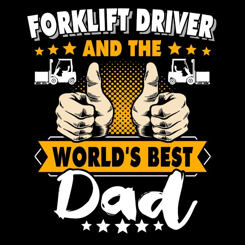 Gabelstapler Papa Staplerfahrer