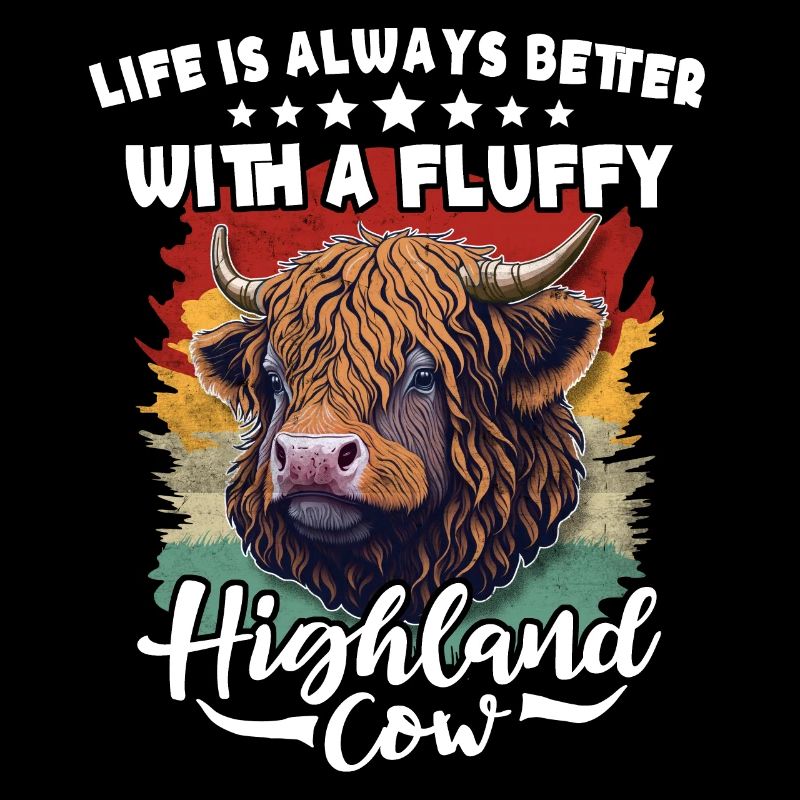Highland cattle cattle