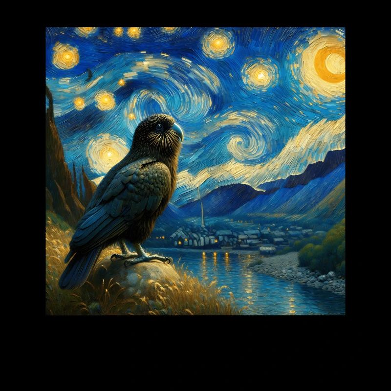 Kakapo Starry Night