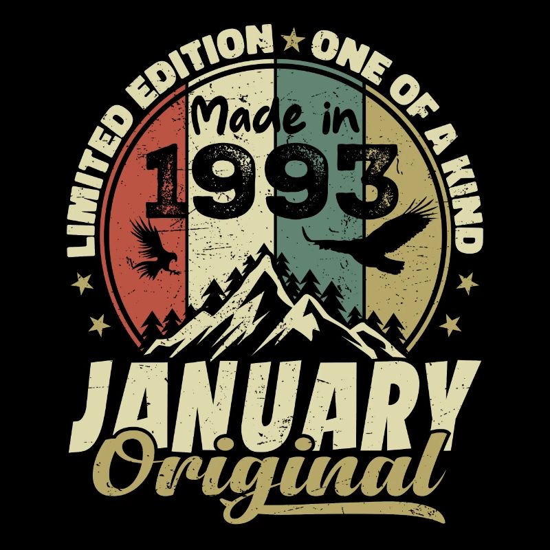 Anniversaire Janvier 1993 - Original Janvier 1993