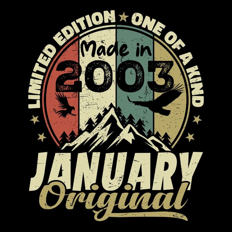 Anniversaire Janvier 2003 - Original Janvier 2003