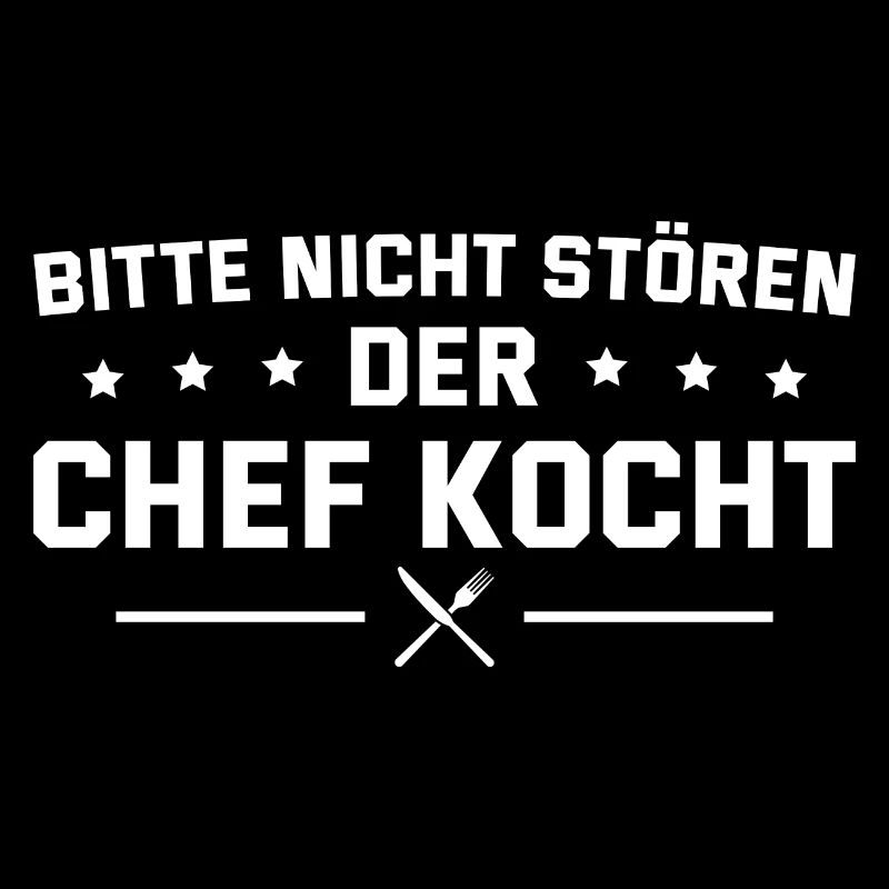 Nicht stören der Chef kocht Hobbykoch Geschenk