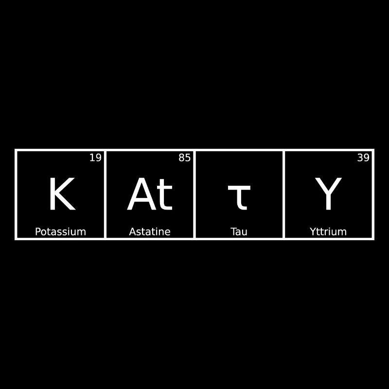Katty Name First Name Chemistry Periodic Table Elements