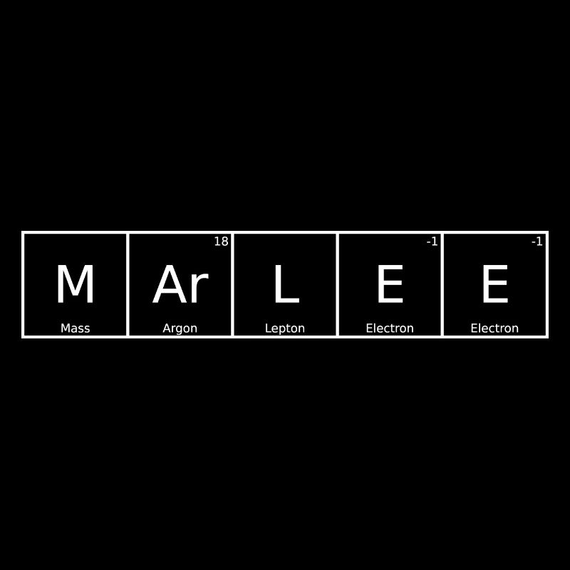Marlee Nom Prénom Chimie Éléments du tableau périodique