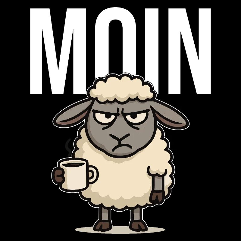 MOIN – Grummeliges Schaf mit Kaffee | Morgenmuffel