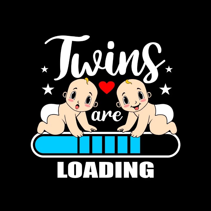 Twins Loading Schwanger Zwillinge Schwangerschaft