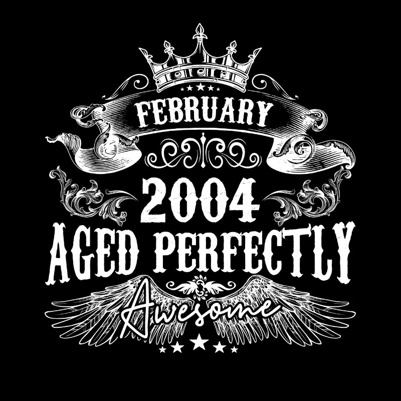 2004| Februar 2004 Geburtstag Perfekt gealtert
