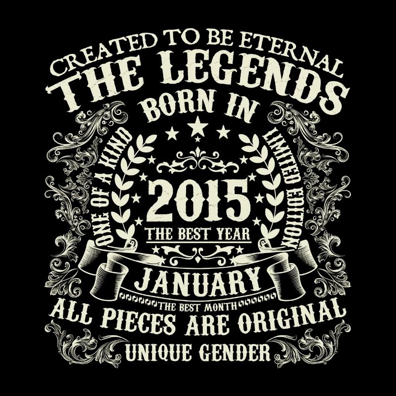 Janvier 2015 anniversaire 2015 Janvier année