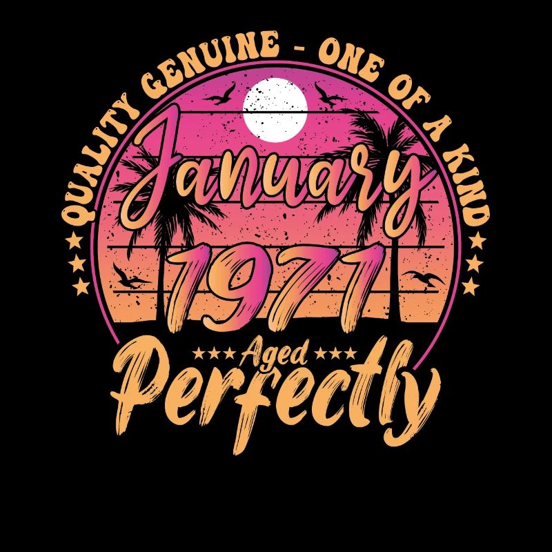 Janvier 1971 anniversaire 1971 Janvier 1971
