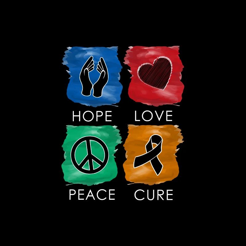 Hoffe Liebe Peace Cure Leukämie