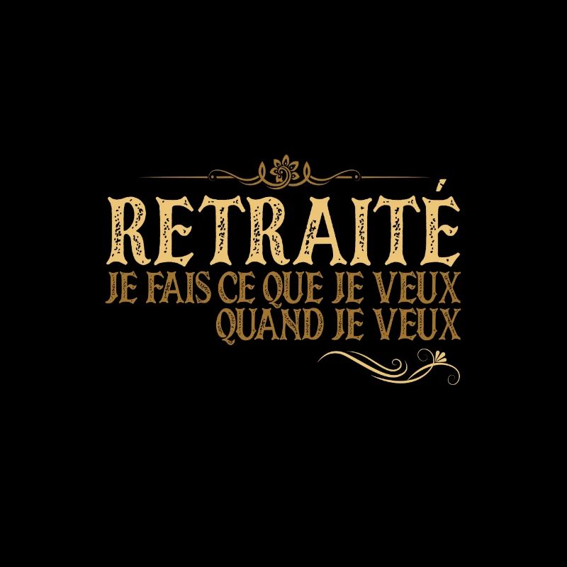 Retraité, je fais ce que je veux