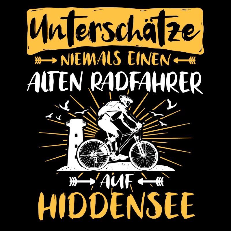 Hiddensee Radfahrer Ostsee
