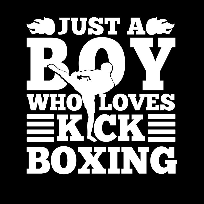 Kickboxer - Just A Boy Who Loves Kickboxing Gift