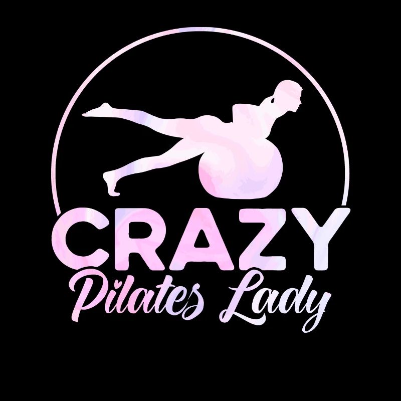 Pilates Verrückte Pilates Lady Geschenk