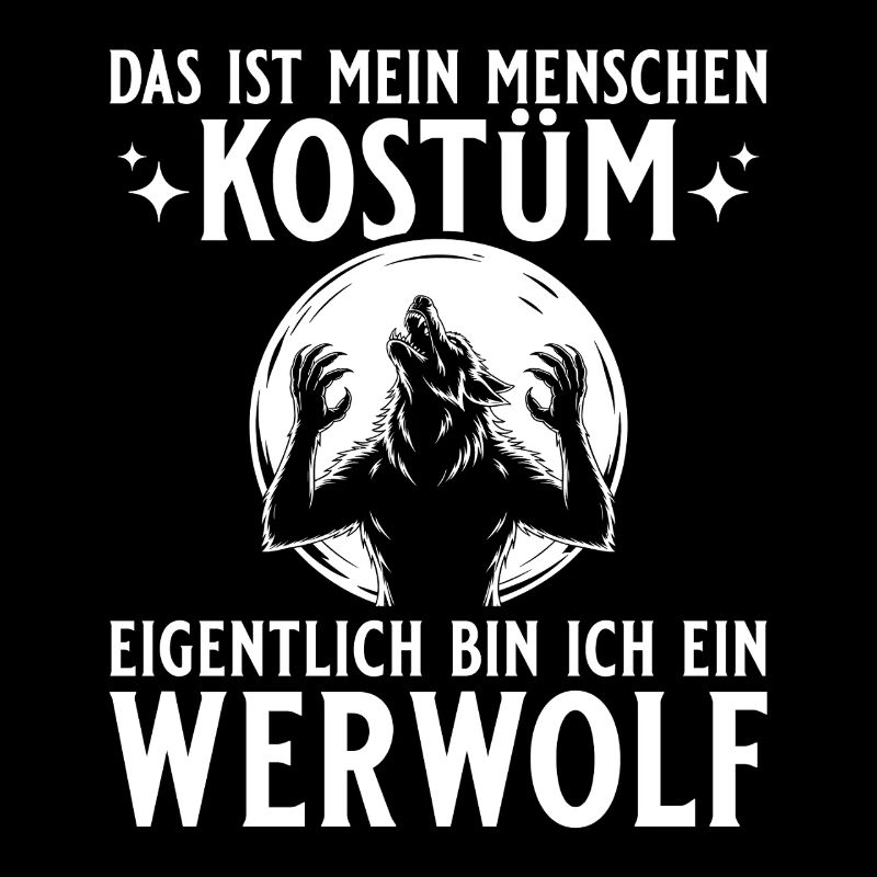 Werwolf Kostüm Halloween Wolf