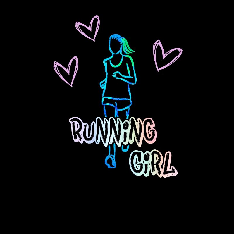 Le jogging et la course cadeau cool