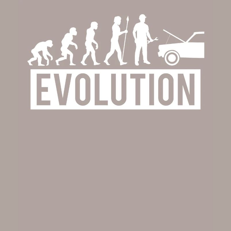 KFZ Mechaniker Evolution Auto Werkstatt Garage