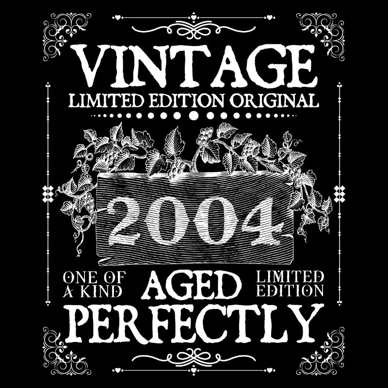 2004| Vintage Perfectly seit 2004 Geburtstag