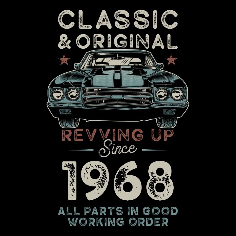 Geboren 1968 Geburtstag Oldtimer