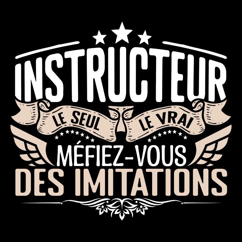 Instructeur le seul Instructeur le vrai Instructeu