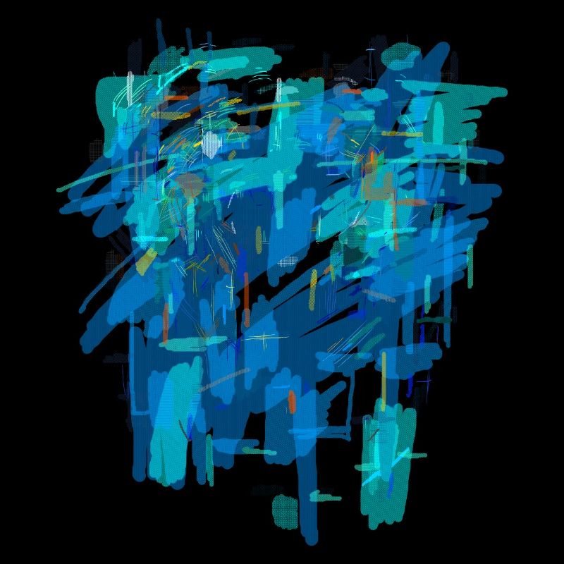 Fond bleu