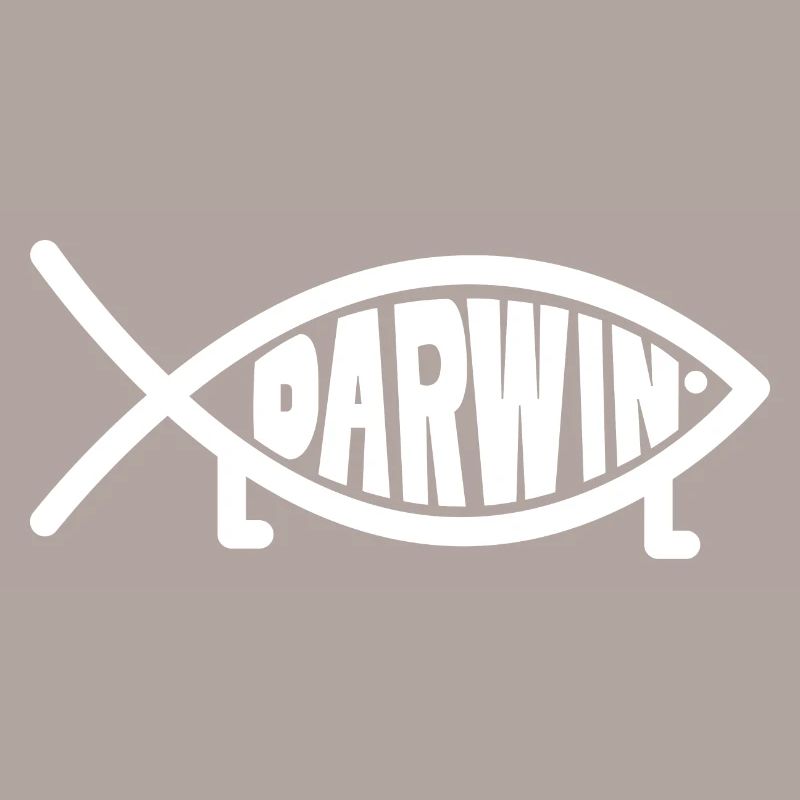Darwin Fish with Legs - Jesus Fish