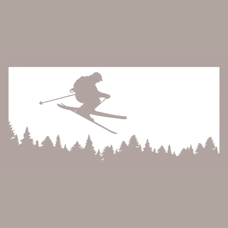 Trees - Skiing - (3)