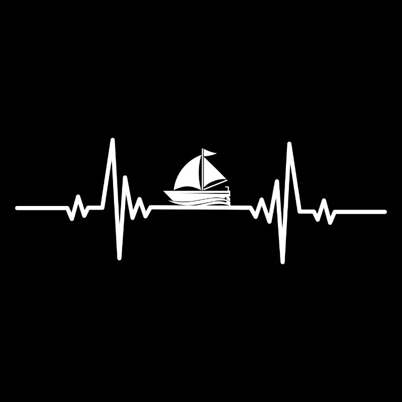 Heartbeat Sailboat Left