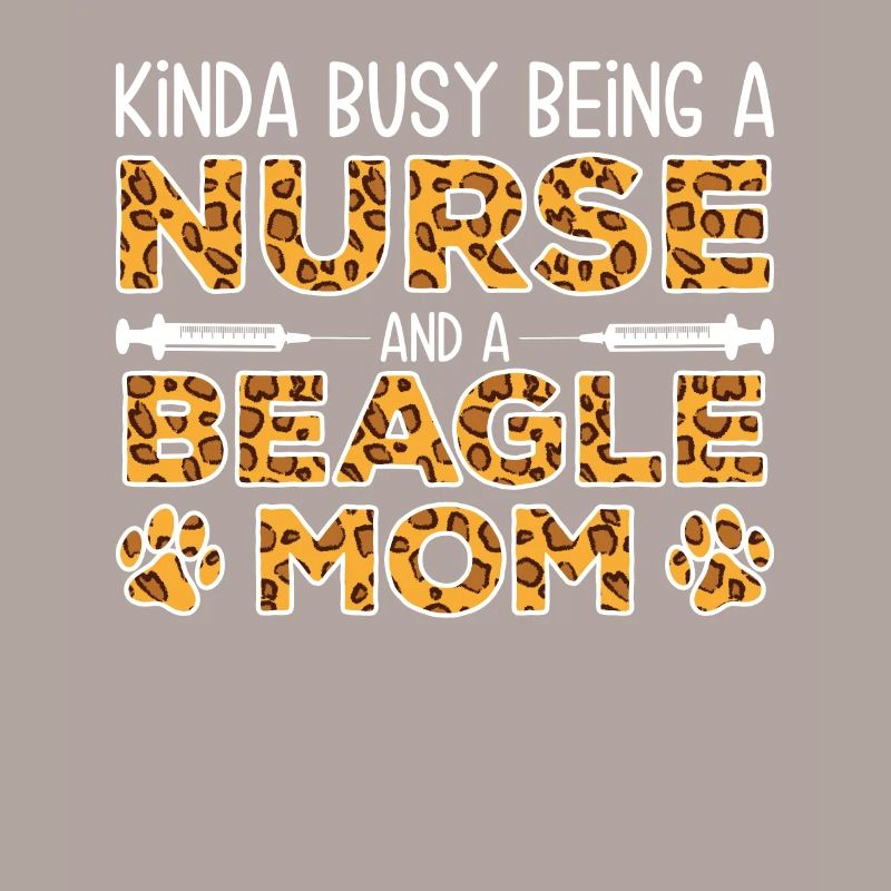 Krankenschwester Hundemutter - Beagle