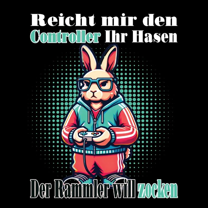 Reicht mit den Controller Hase zocken