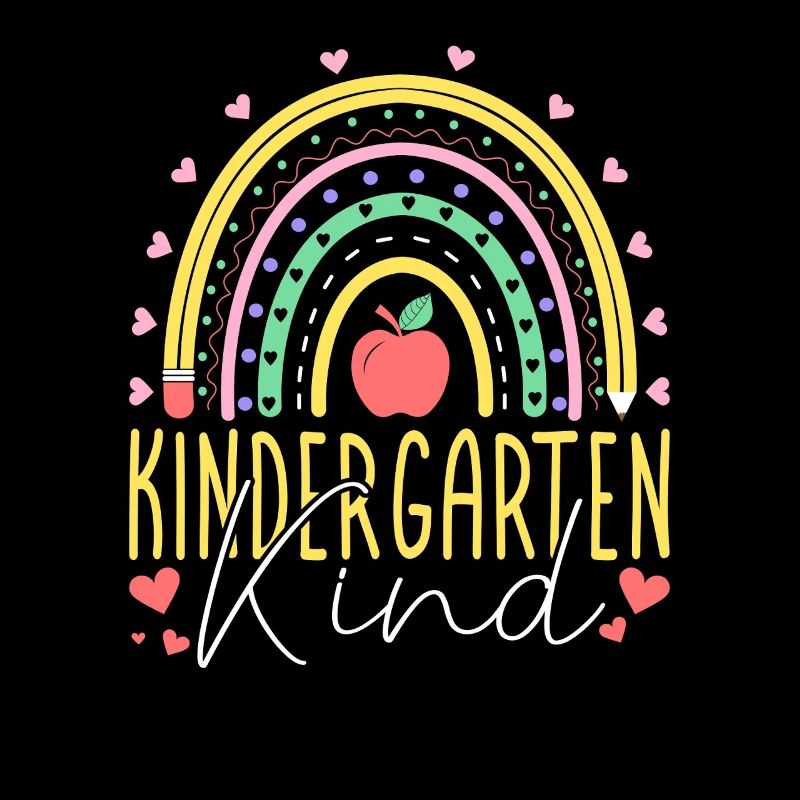 Kinder Kindergartenkind Regenbogen Mädchen