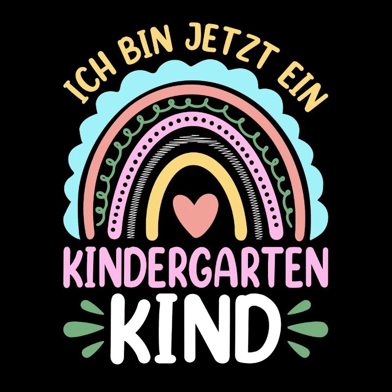 Kinder Kindergartenkind Regenbogen Mädchen