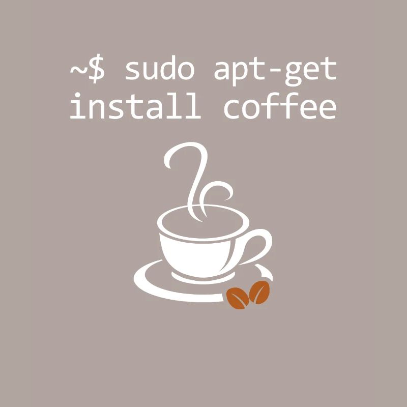 Sudo Install Coffee Sysadmin Admin Administrator