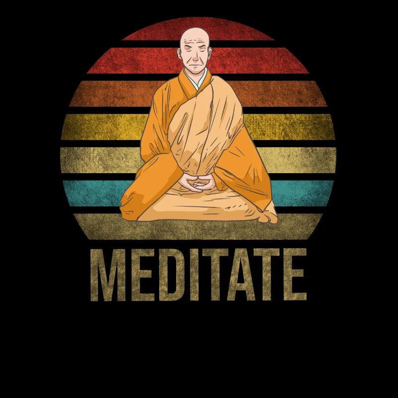 Moine Bouddhiste Moine Bouddhisme Méditation
