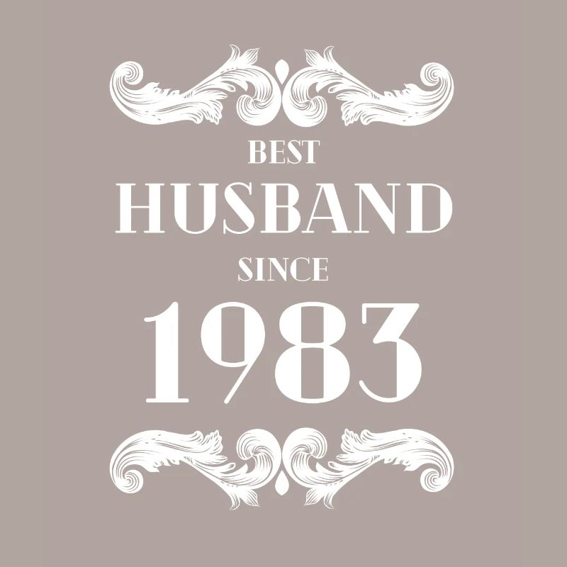 Bester Ehemann seit 1983 Hochzeitstag
