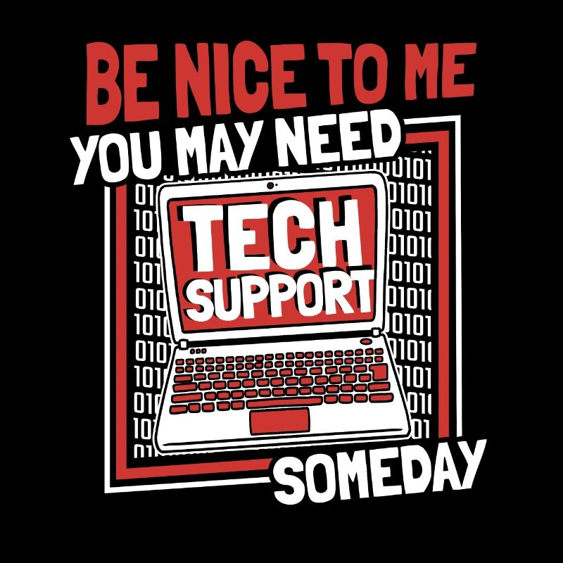 Vous aurez peut-être besoin d’un support technique un jour informaticien